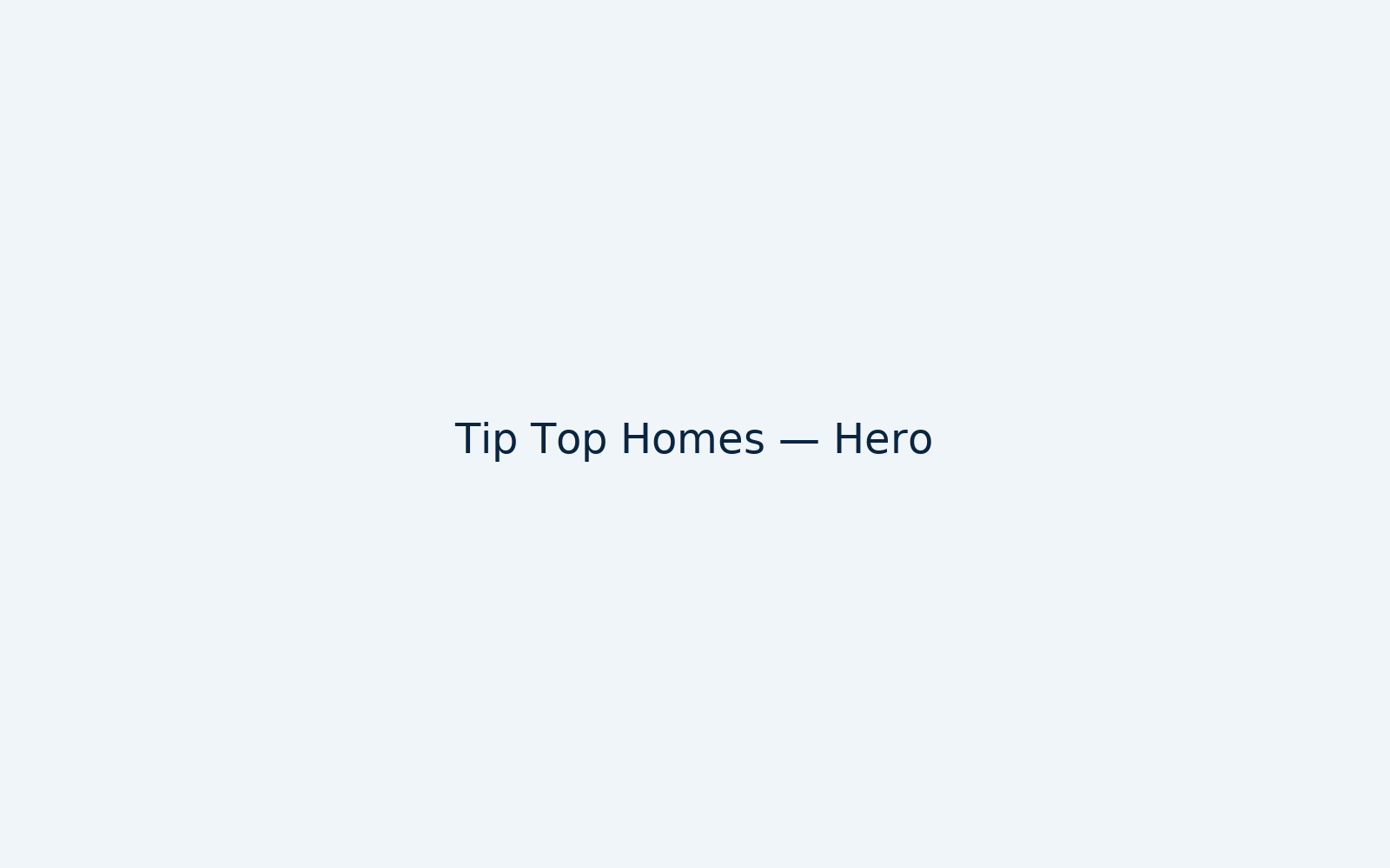 Tip Top Homes — Canberra custom home builder